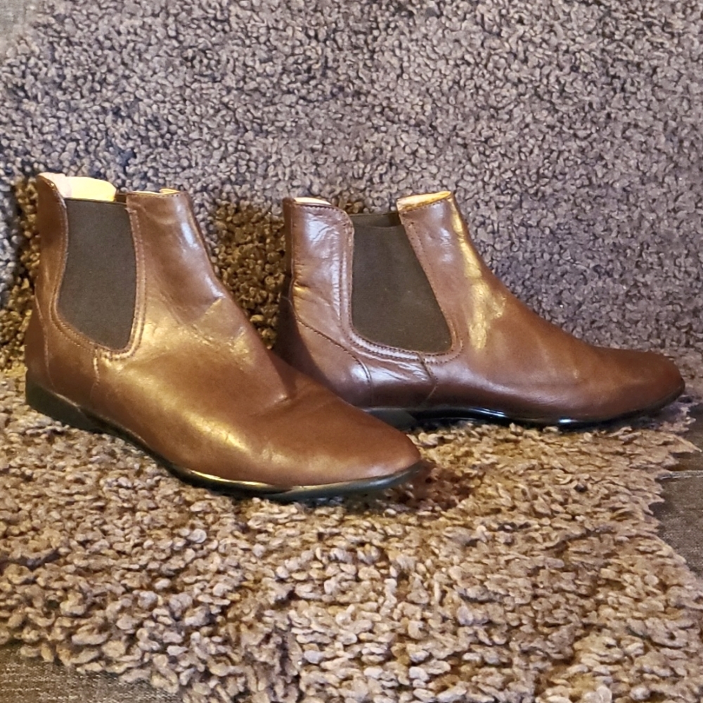 Leather Ankle Boots